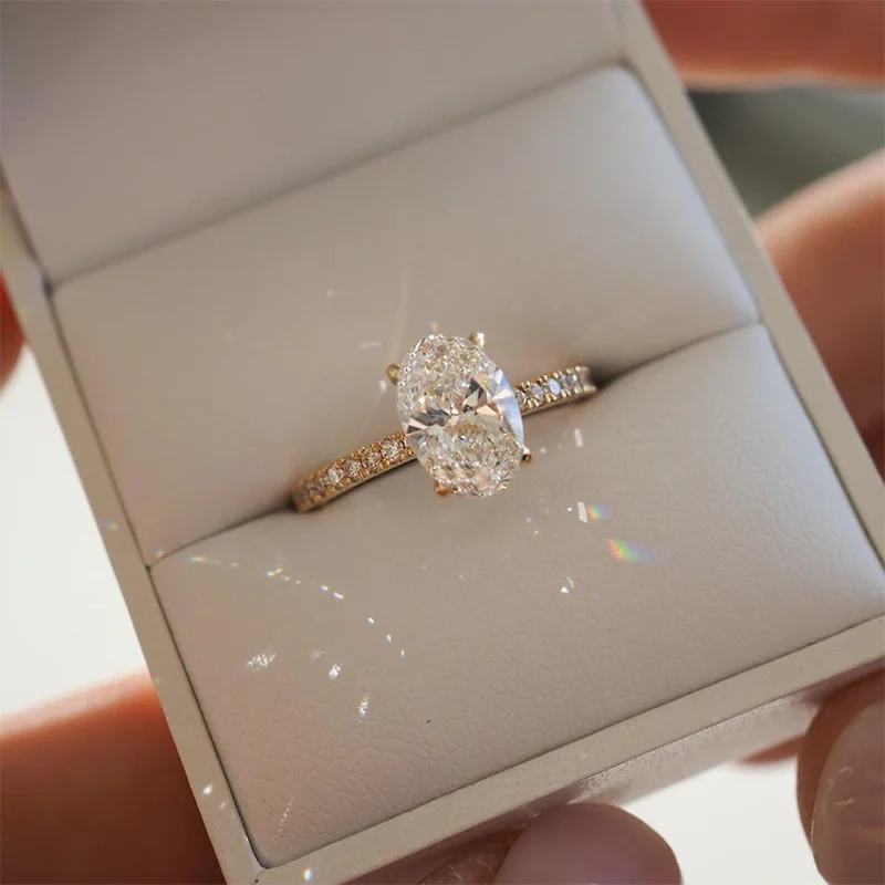 Moissanite Rings