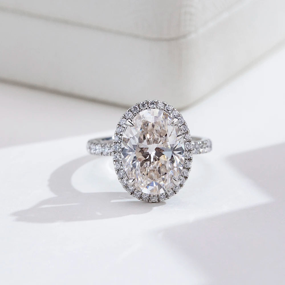 6CT Lab Grown Diamond Rings With IGI Certificate