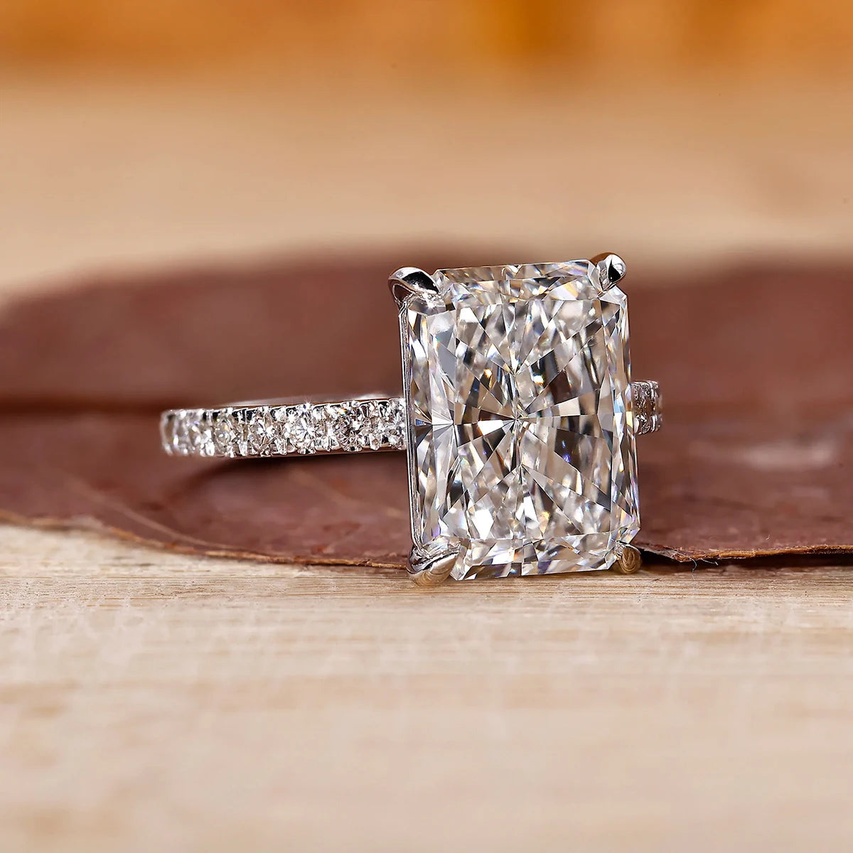 3 Carat Moissanite 925 Sterling Silver