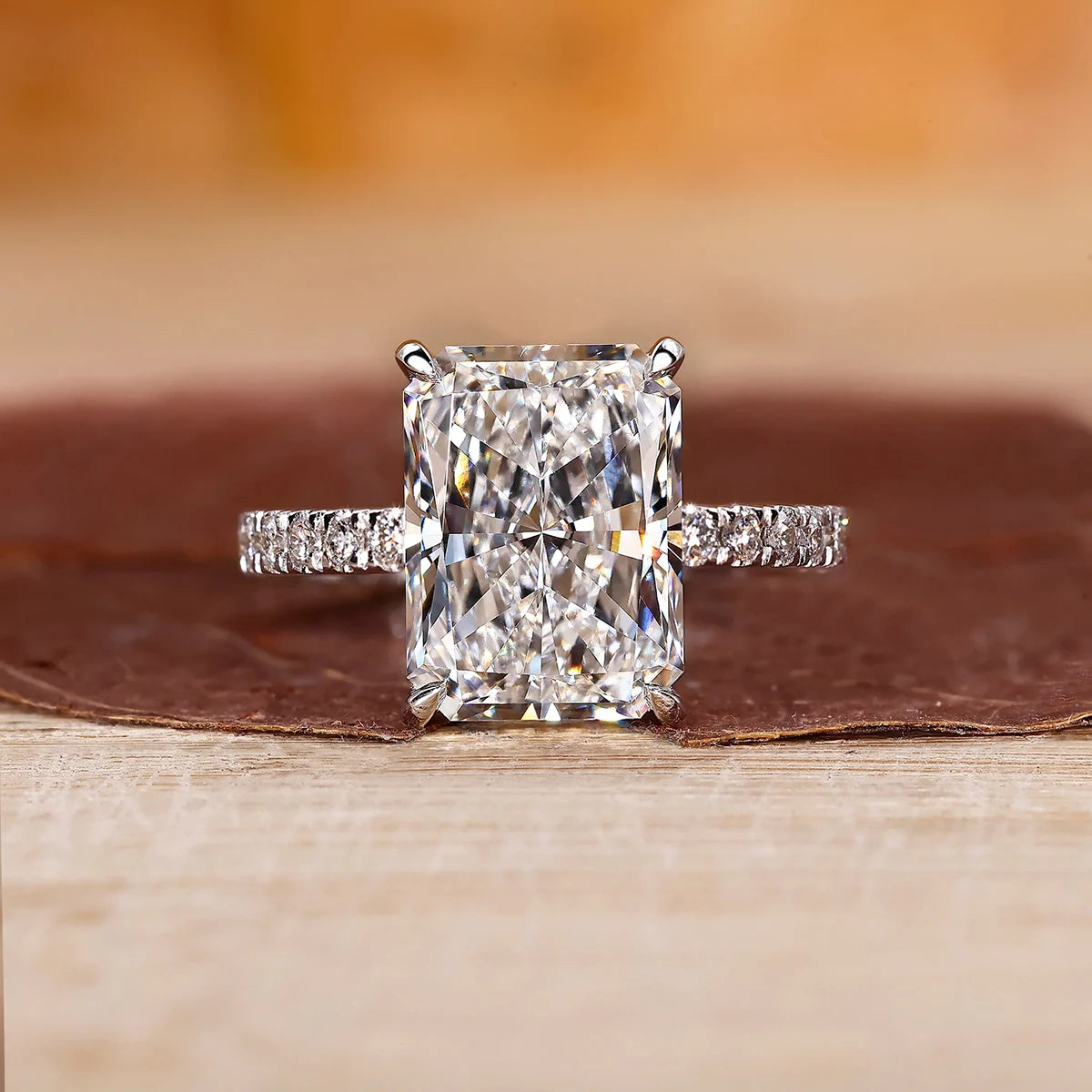 3 Carat Moissanite 925 Sterling Silver