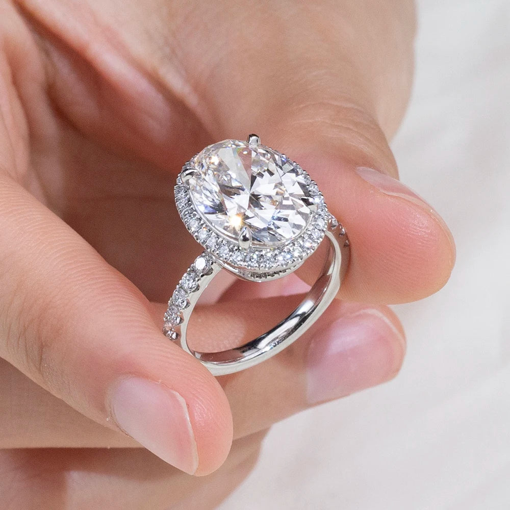 6CT Lab Grown Diamond Rings With IGI Certificate