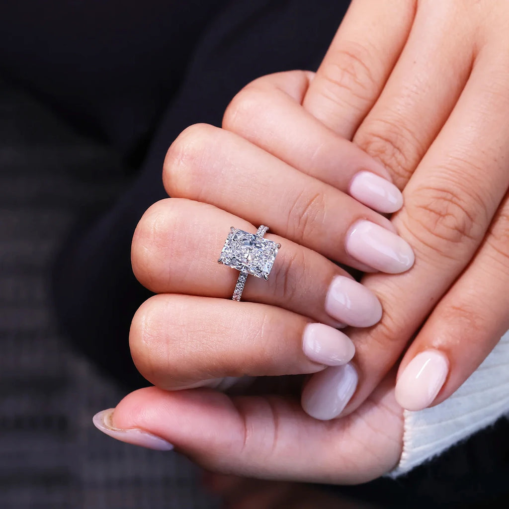 3 Carat Moissanite 925 Sterling Silver