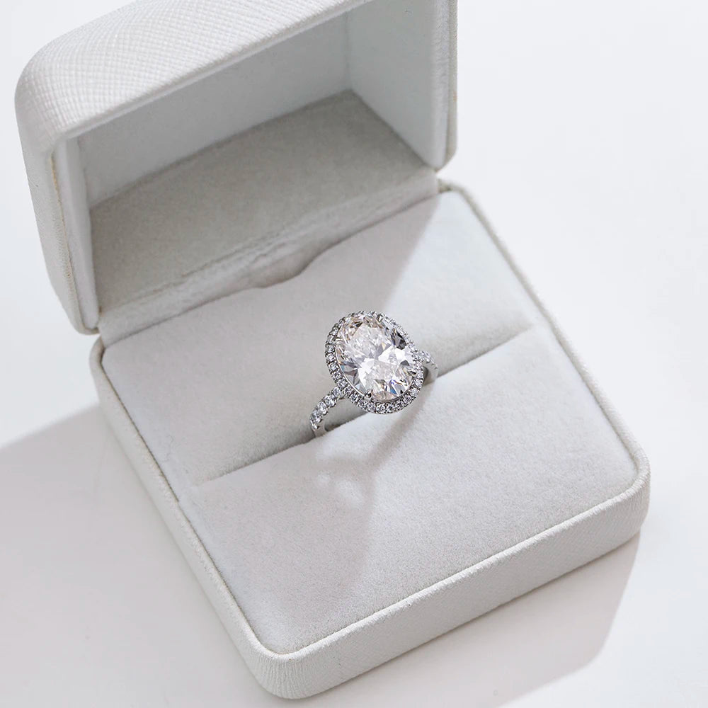 6CT Lab Grown Diamond Rings With IGI Certificate