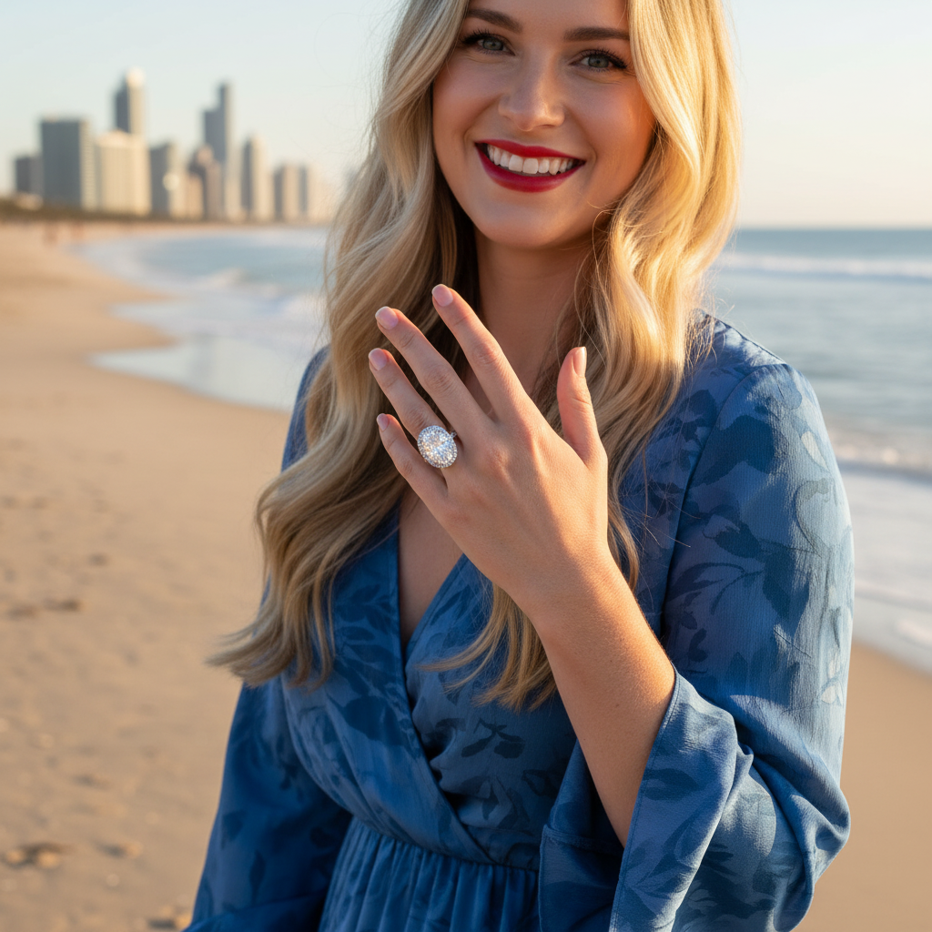 6CT Lab Grown Diamond Rings With IGI Certificate