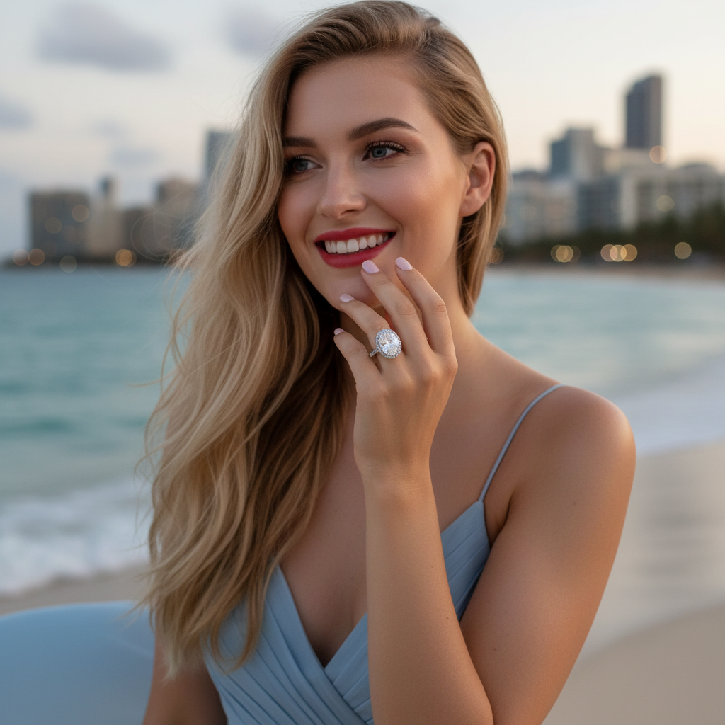 6CT Lab Grown Diamond Rings With IGI Certificate